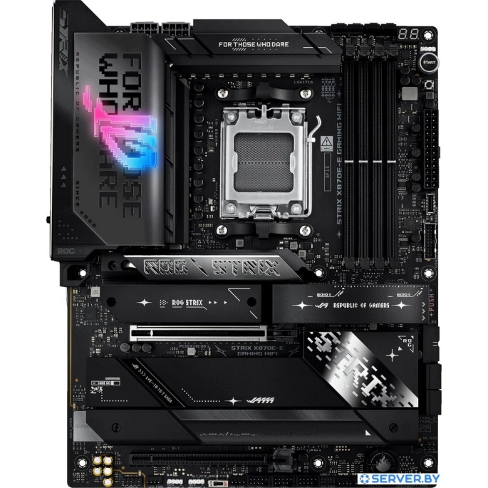Материнская плата ASUS ROG Strix X870E-E Gaming WiFi. Фото 1