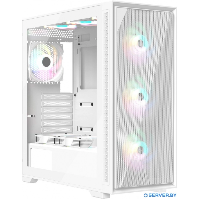Корпус SuperPower i9 Mesh TG (белый). Фото 1