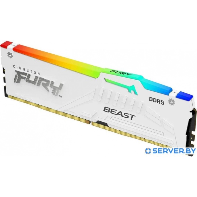 Оперативная память Kingston FURY Beast RGB 16ГБ DDR5 5200 МГц KF552C40BWA-16. Фото 2