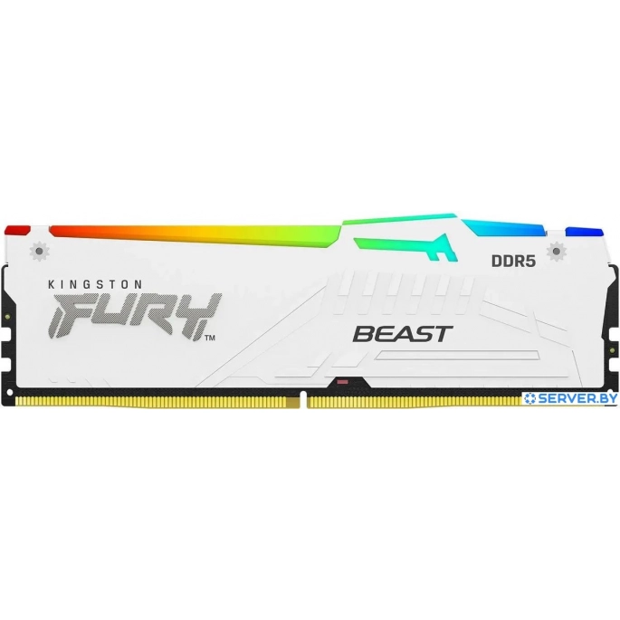 Оперативная память Kingston FURY Beast RGB 32ГБ DDR5 5600 МГц KF556C40BWA-32. Фото 1
