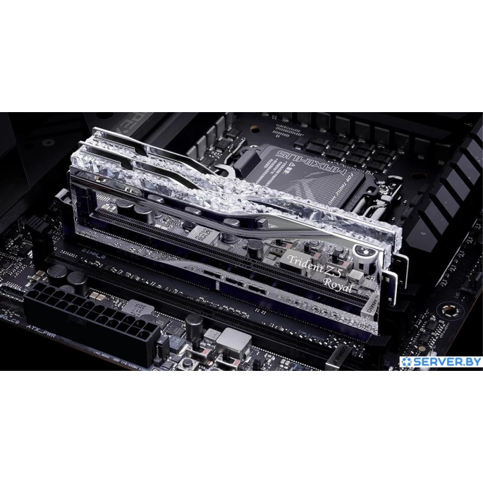 Оперативная память G.Skill Trident Z5 Royal 2x16ГБ DDR5 6400 МГц F5-6400J3039G16GX2-TR5S. Фото 4