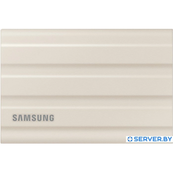 Внешний накопитель Samsung T7 Shield 1TB (бежевый). Фото1