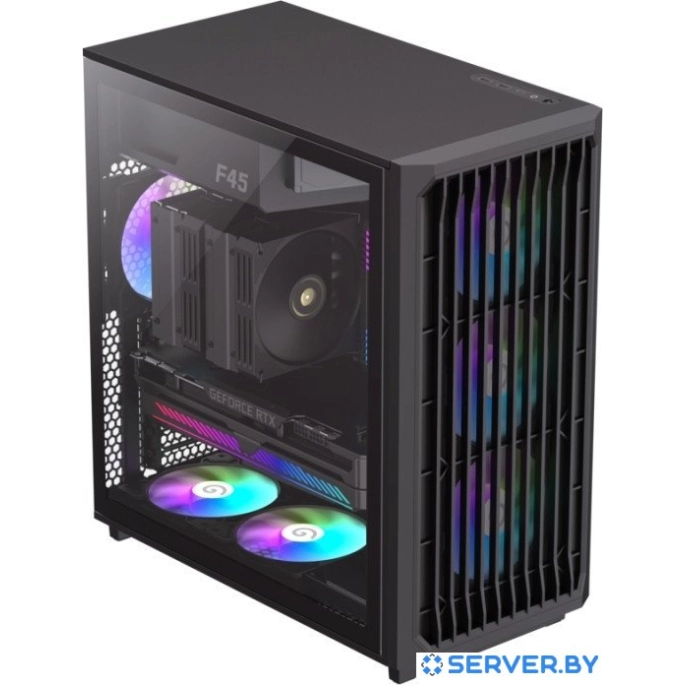 Корпус GameMax F45 BK (черный). Фото 3