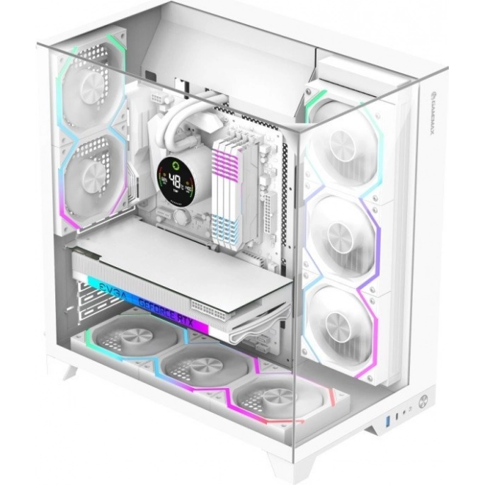 Корпус GameMax Infinity Pro WH (белый). Фото 4