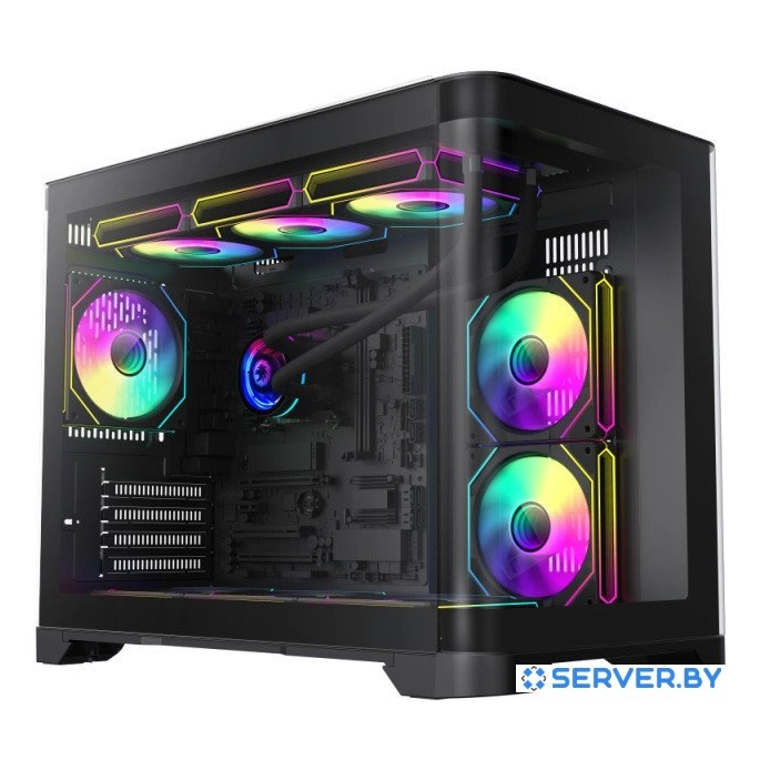 Корпус GameMax HYPE-M BK (черный). Фото 1