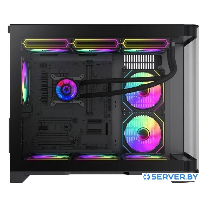 Корпус GameMax HYPE-M BK (черный). Фото 3