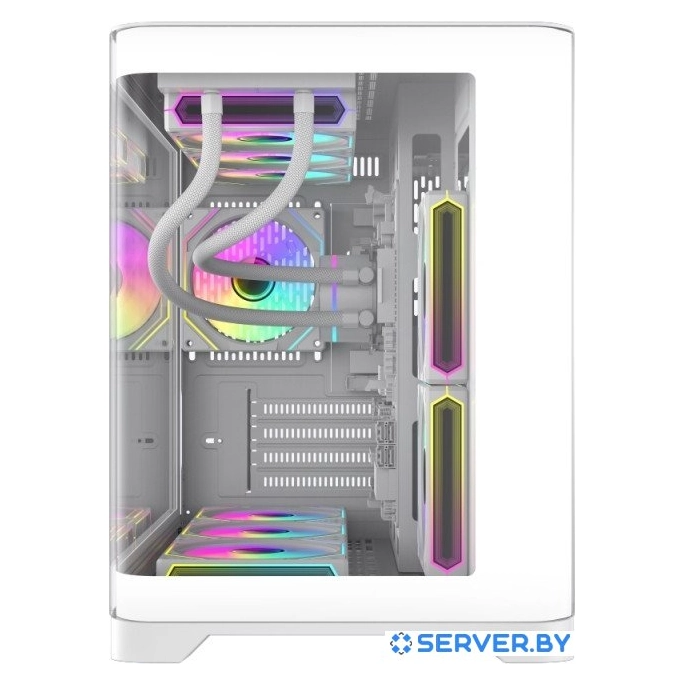 Корпус GameMax HYPE-M WH (белый). Фото 2