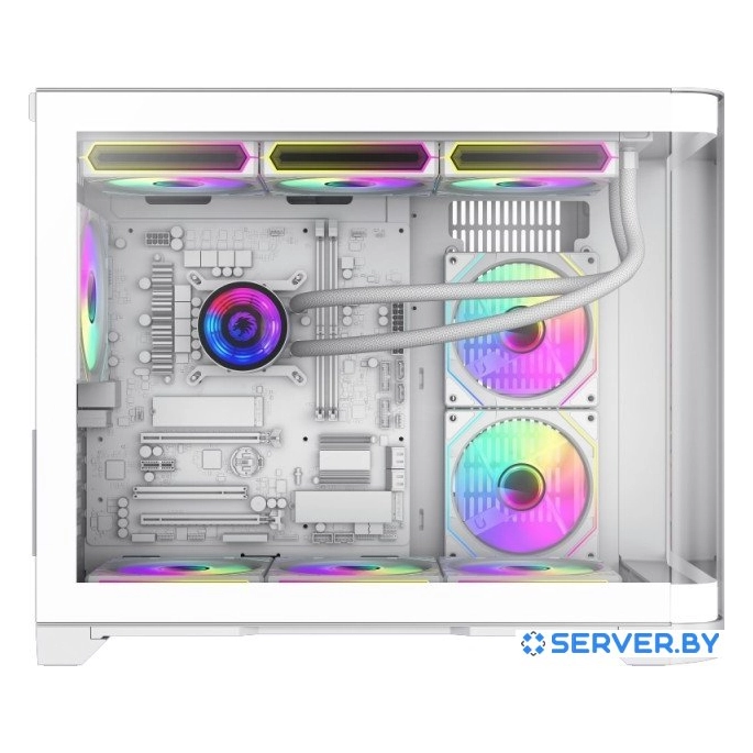 Корпус GameMax HYPE-M WH (белый). Фото 3