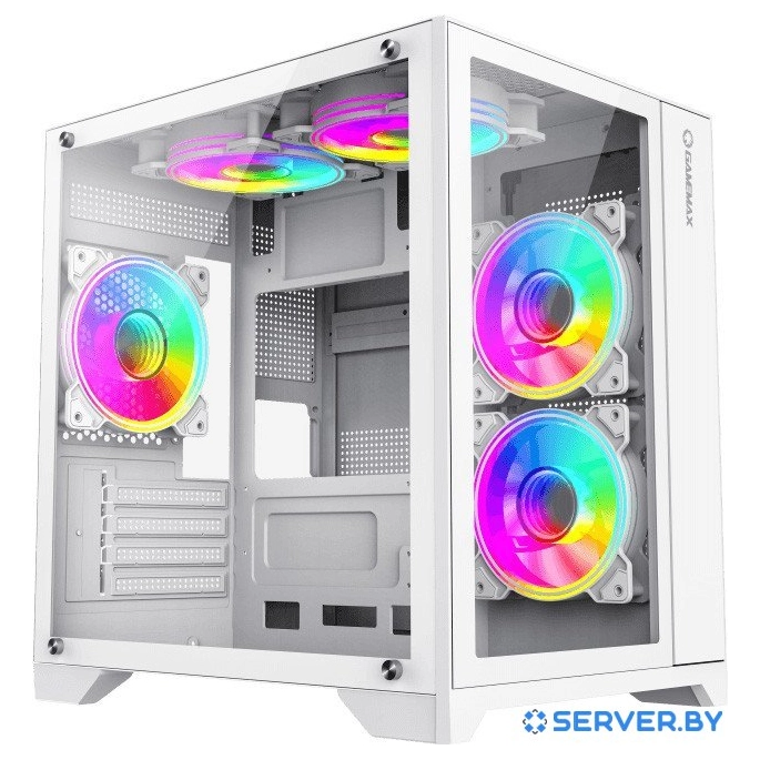Корпус GameMax Infinity Mini WH (белый). Фото 1