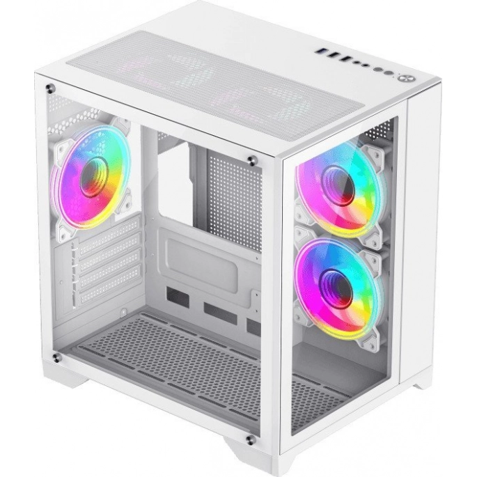 Корпус GameMax Infinity Mini WH (белый). Фото 2