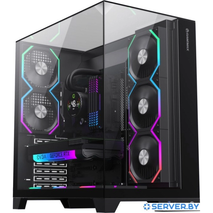 Корпус GameMax Infinity Pro BK (черный). Фото 1