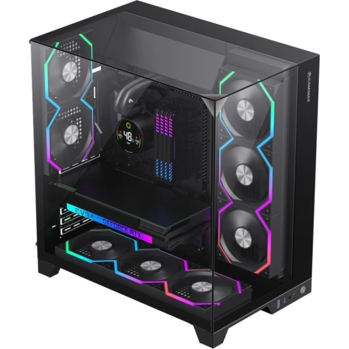 Корпус GameMax Infinity Pro BK (черный). Фото 4
