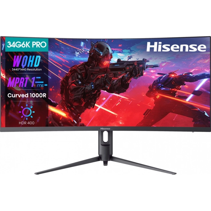 Игровой монитор Hisense 34G6K-PRO. Фото 1