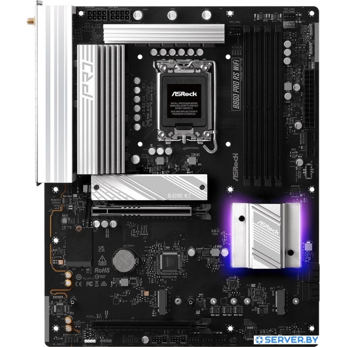 Материнская плата ASRock B860 Pro RS WiFi. Фото 1