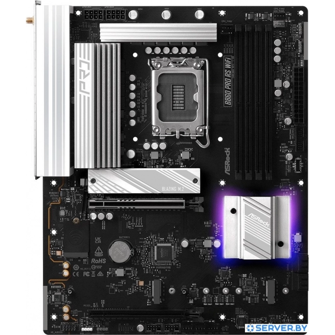 Материнская плата ASRock B860 Pro RS WiFi. Фото 2