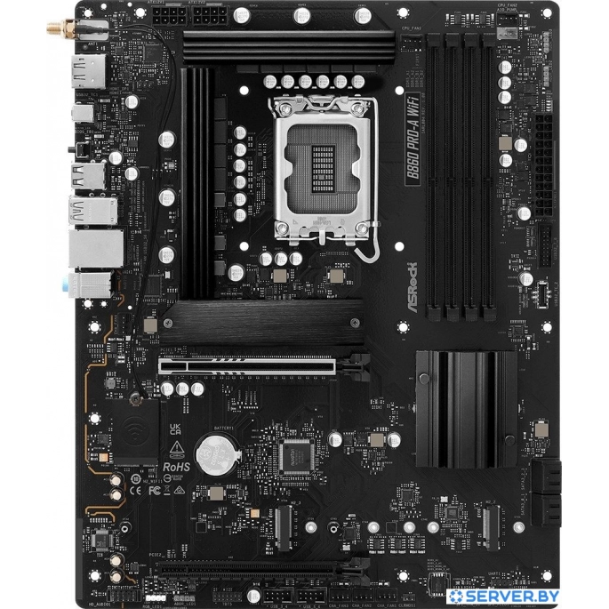 Материнская плата ASRock B860 Pro-A WiFi. Фото 2