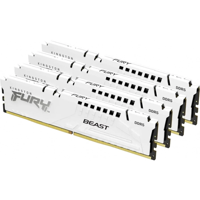 Оперативная память Kingston FURY Beast 4x16ГБ DDR5 6000 МГц KF560C40BWK4-64. Фото1