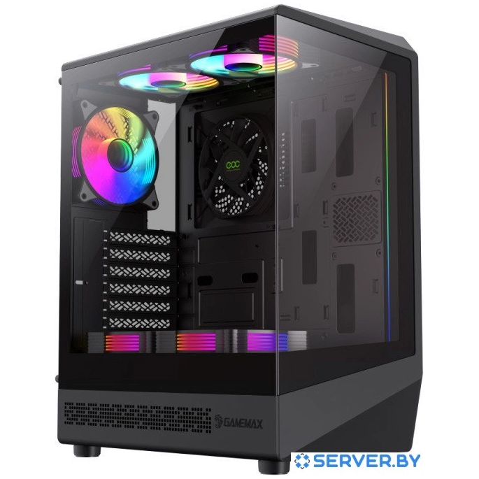 Корпус GameMax Vista COC BK (черный). Фото 1