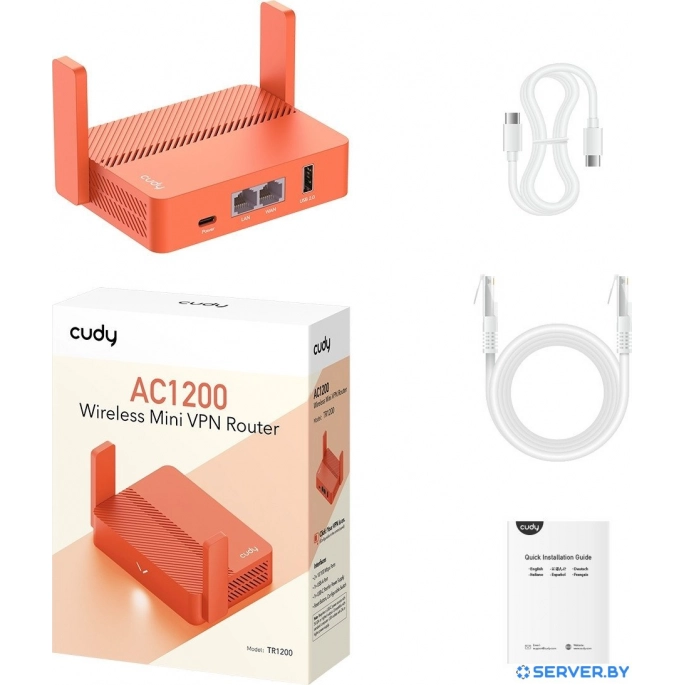 Wi-Fi роутер Cudy TR1200 1.0. Фото 4