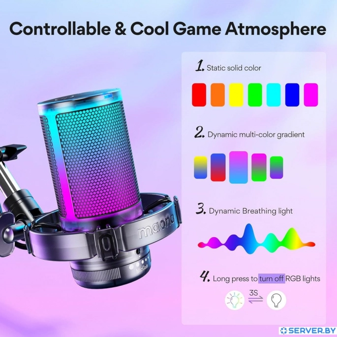 Проводной микрофон Maono DGM20S (черный). Фото 3