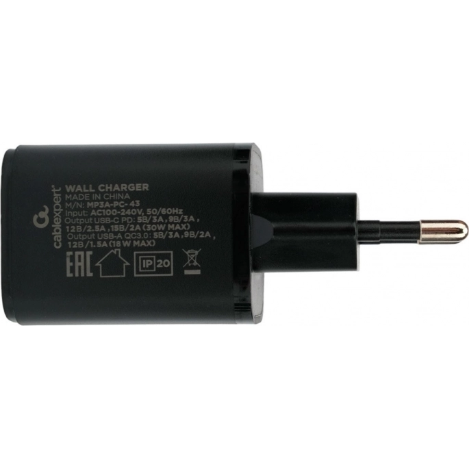 Сетевое зарядное Cablexpert MP3A-PC-43. Фото 2