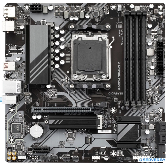 Gigabyte A620M Gaming X (rev. 1.1). Фото1