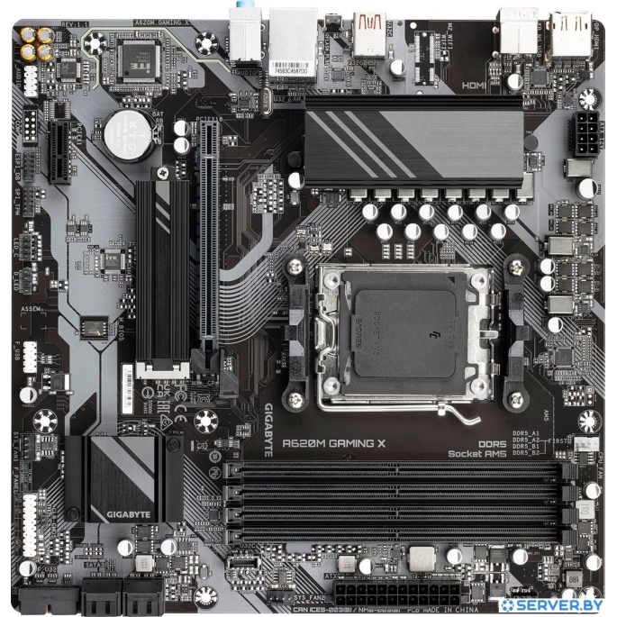 Gigabyte A620M Gaming X (rev. 1.1). Фото3