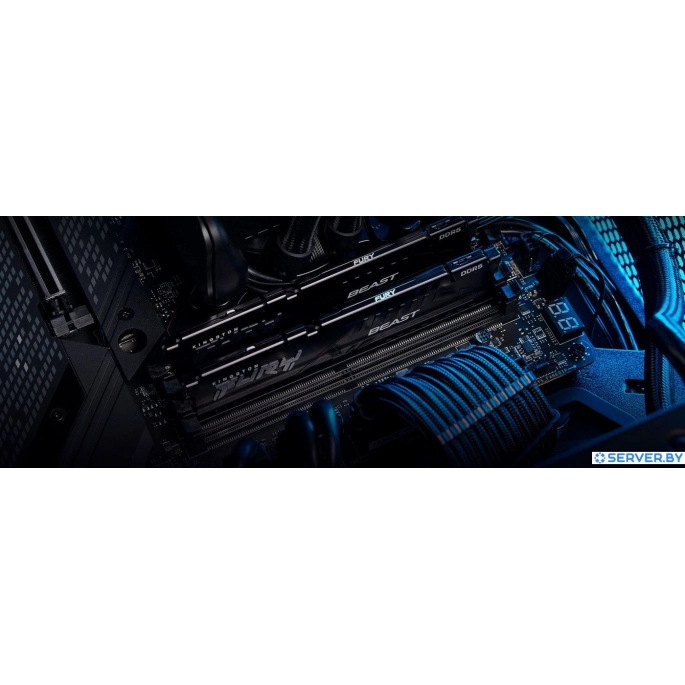 Оперативная память Kingston FURY Beast 2x16ГБ DDR5 6400 МГц KF564C32BBEK2-32. Фото 3