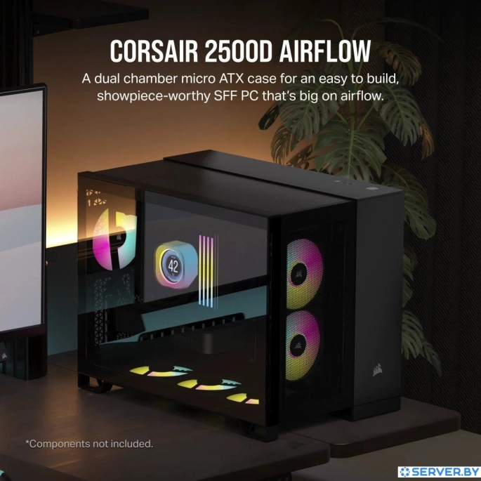 Корпус Corsair 2500D Airflow CC-9011263-WW. Фото 2