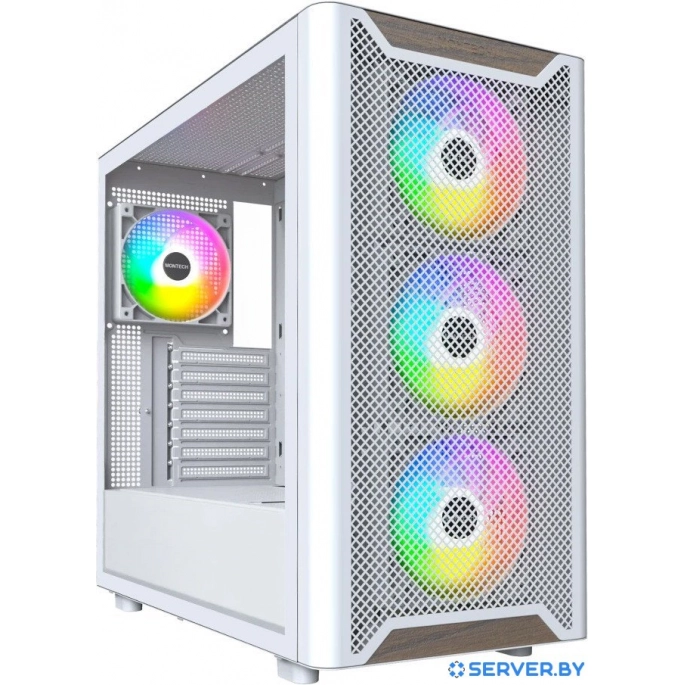 Корпус Montech XR Wood (белый). Фото 1