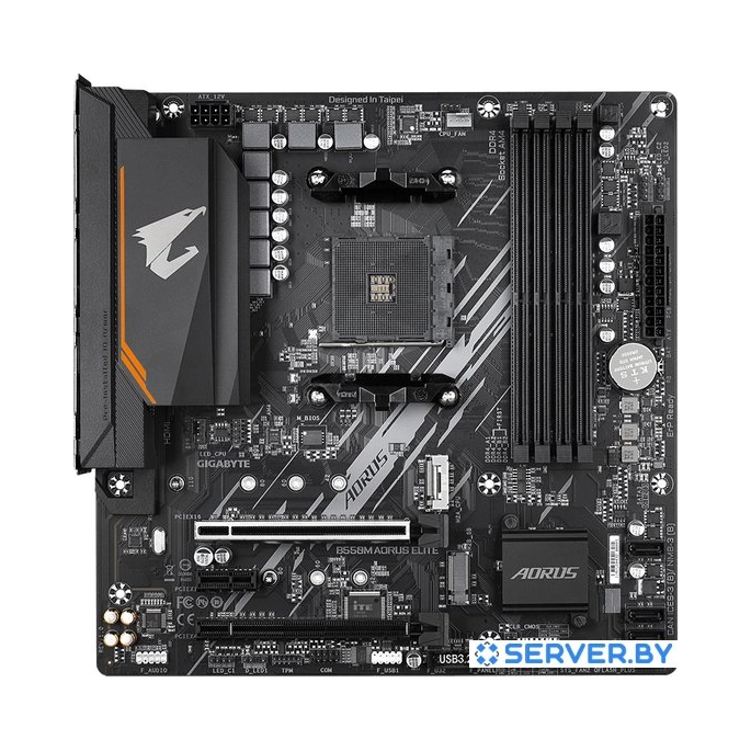 Материнская плата Gigabyte B550M Aorus Elite (rev. 1.3). Фото1
