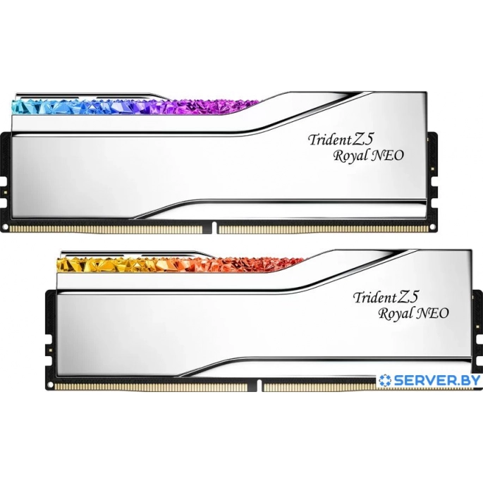 Оперативная память G.Skill Trident Z5 Royal Neo 2x32ГБ DDR5 6000 МГц F5-6000J3036G32GX2-TR5NS. Фото 1