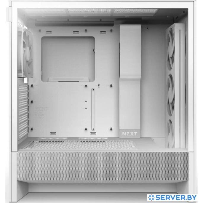 Корпус NZXT H5 Flow RGB 2024 CC-H52FW-R1. Фото 2