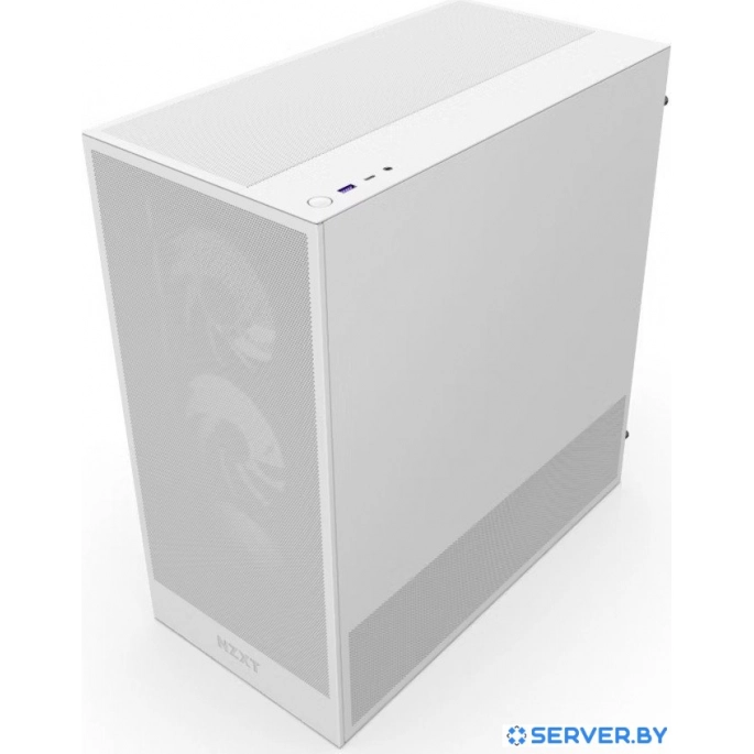 Корпус NZXT H5 Flow RGB 2024 CC-H52FW-R1. Фото 4