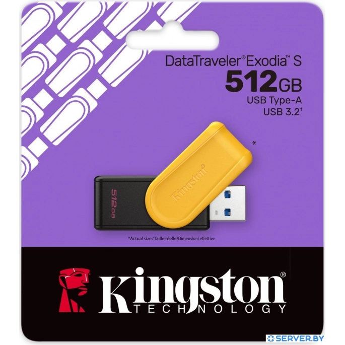 USB Flash Kingston DataTraveler Exodia S 512GB DTXS/512GB. Фото3