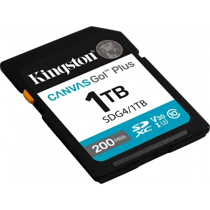 Карта памяти Kingston Canvas Go! Plus SDXC 1TB SDG4/1TB. Фото 2