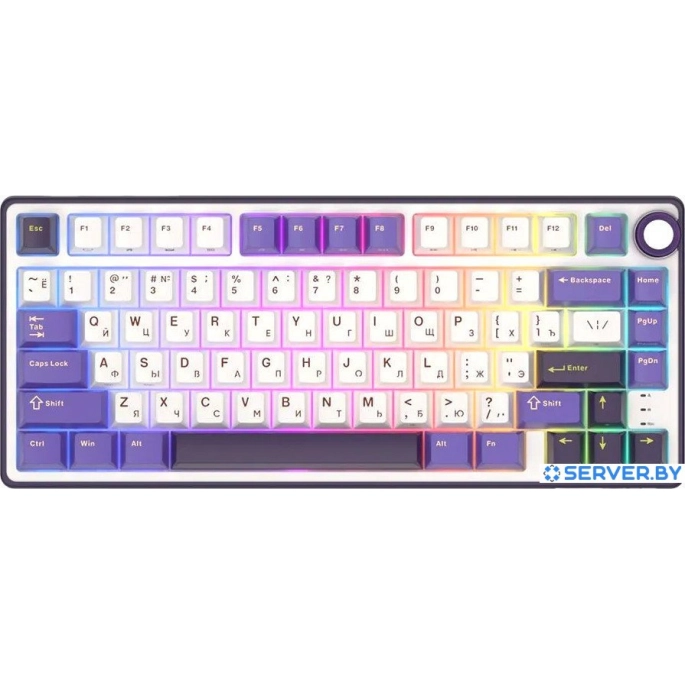 Клавиатура Royal Kludge R75 RGB Blackberry (RK Brown). Фото1
