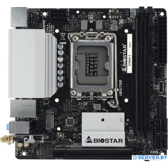 Материнская плата BIOSTAR B760NH-E Ver. 5.1. Фото 1