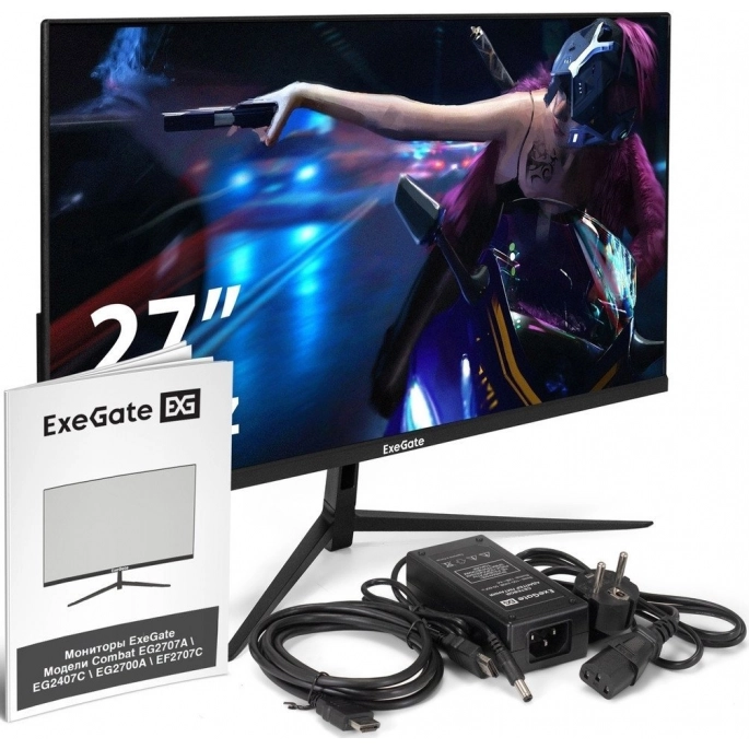 Игровой монитор ExeGate Combat EF2707C EX297306RUS. Фото 3
