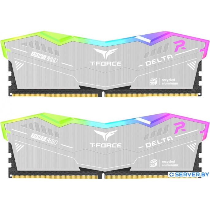 Оперативная память Team T-Force Delta RGB Eco 2x32ГБ 6000 МГц FF2D564G6000HC38JDC01. Фото 1