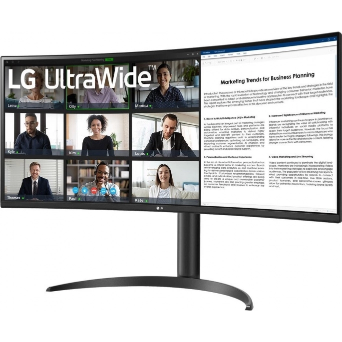 Монитор LG UltraWide 34WR55QK-B. Фото2