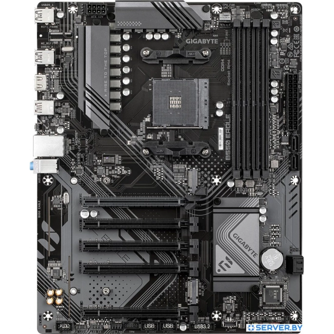 Материнская плата Gigabyte B550 Eagle. Фото 1