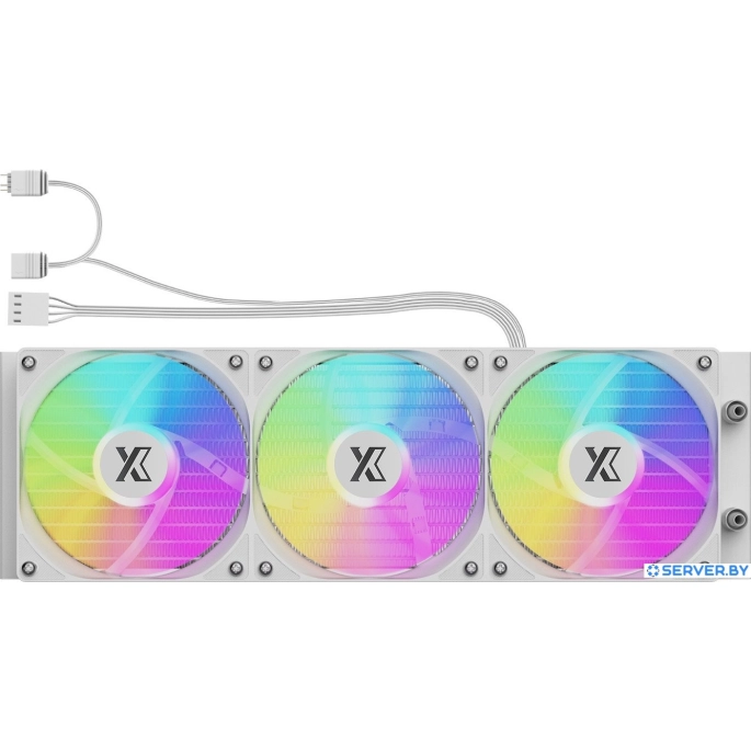 Система жидкостного охлаждения для процессора XASTRA LP360 ARGB WH. Фото 3