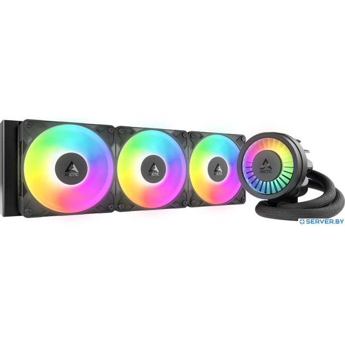Система жидкостного охлаждения для процессора Arctic Liquid Freezer III Pro 360 A-RGB Black ACFRE00184A. Фото 1