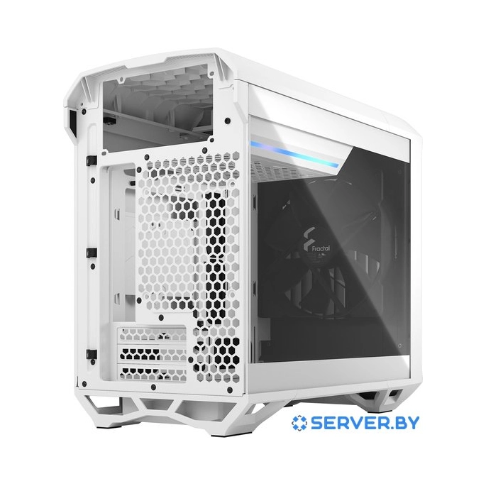 Корпус Fractal Design Torrent Nano White TG Clear Tint FD-C-TOR1N-03. Фото 2