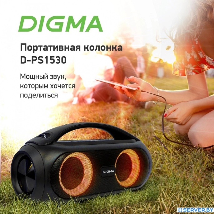 Беспроводная колонка Digma D-PS1530. Фото2