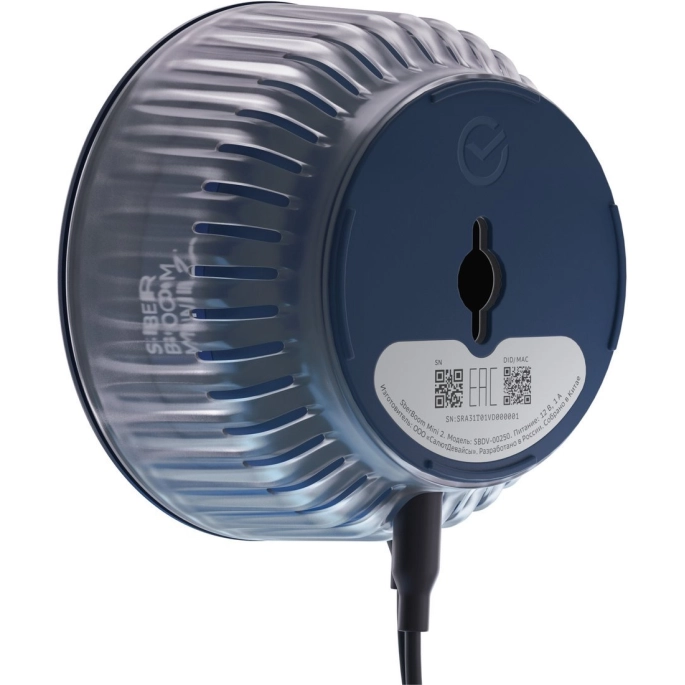 Умная колонка Sber SberBoom Mini 2 (титановый синий). Фото3