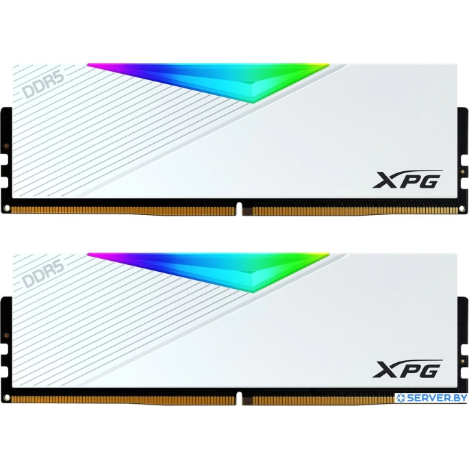 Оперативная память ADATA XPG Lancer RGB 2x48ГБ DDR5 6000МГц AX5U6000C3048G-DCLARWH. Фото 1