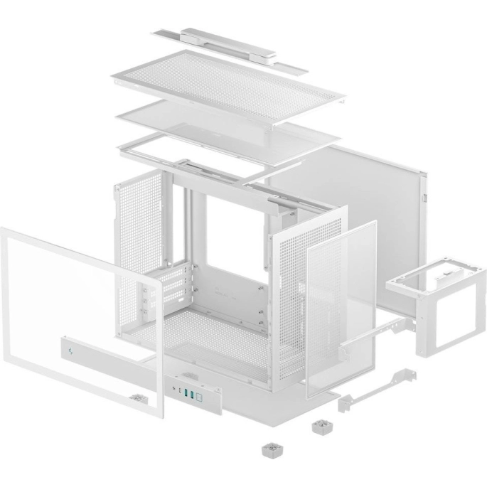 Корпус DeepCool CH160 Plus R-CH160-WHNGM0-G. Фото 3