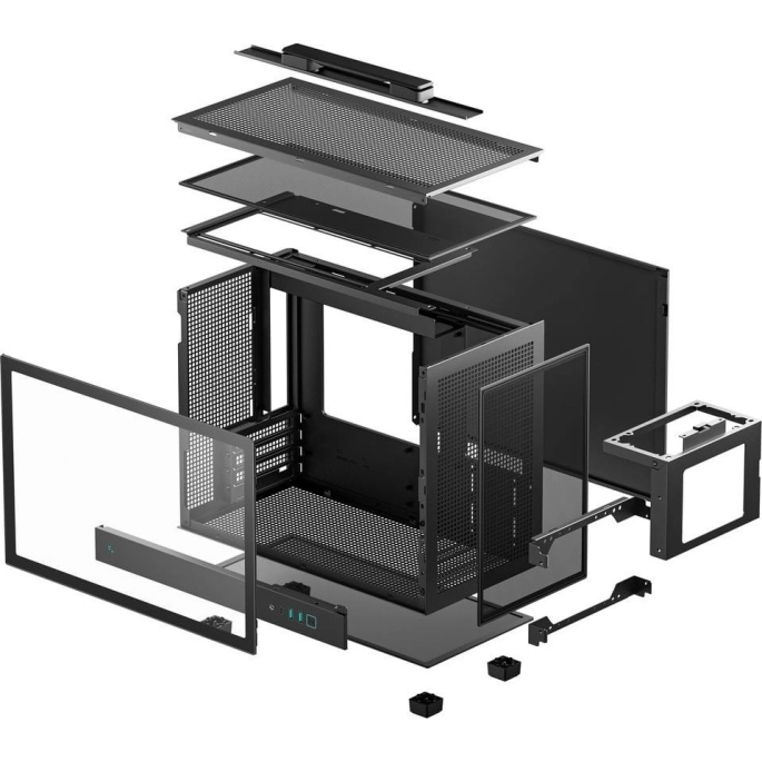 Корпус DeepCool CH160 Plus R-CH160-BKNGM0-G. Фото 3